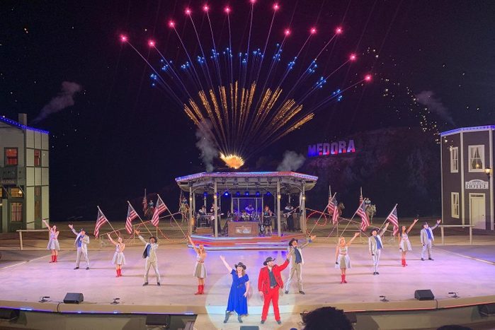 Medora Fireworks Display