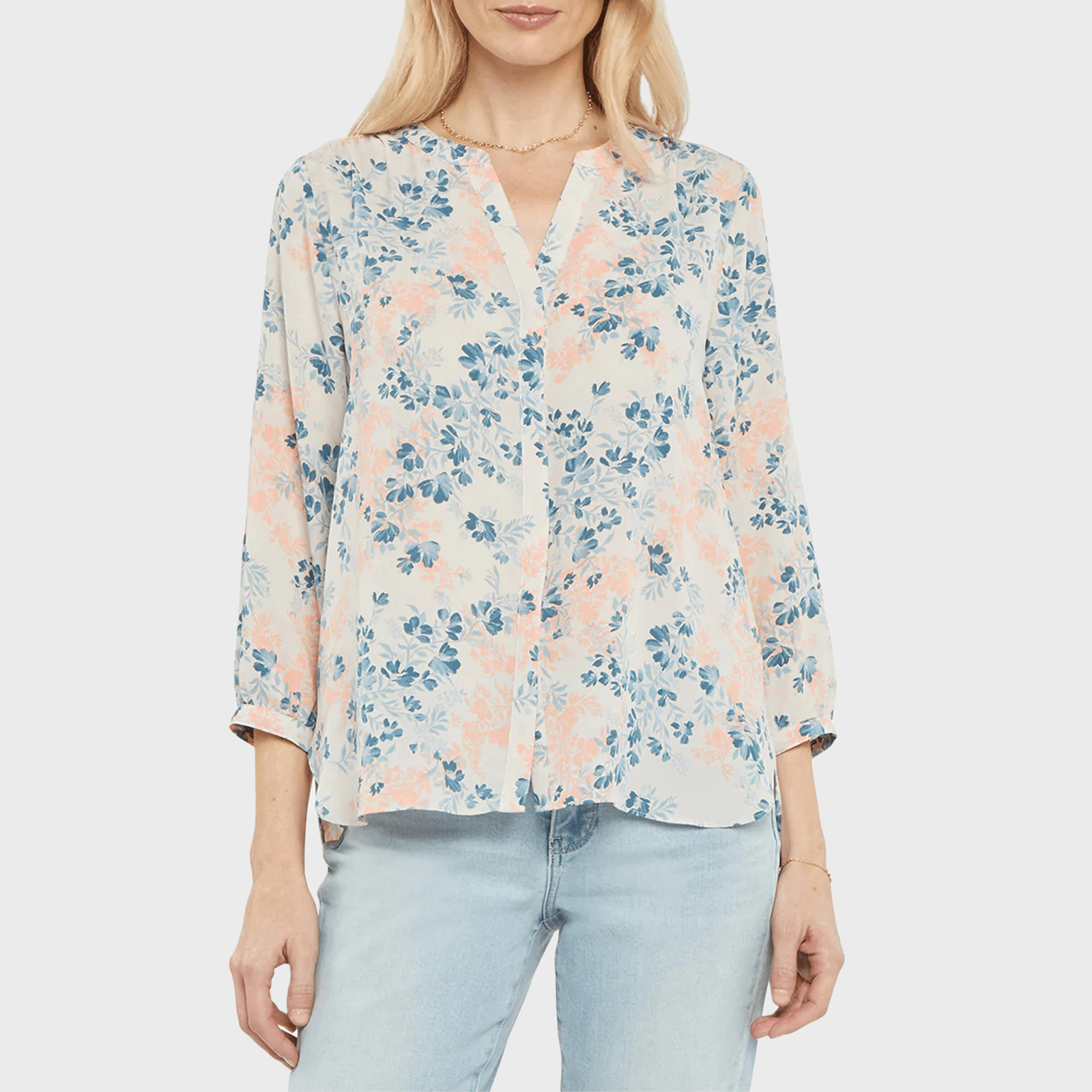Pintuck Blouse Ecomm Via Nydj