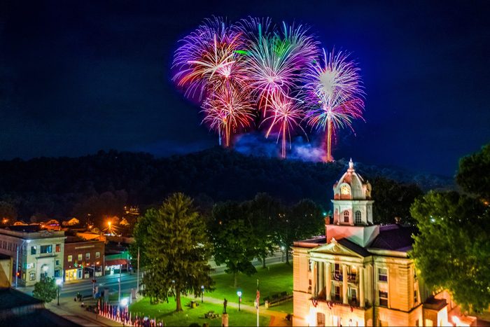 Ripley Wv Firework Display