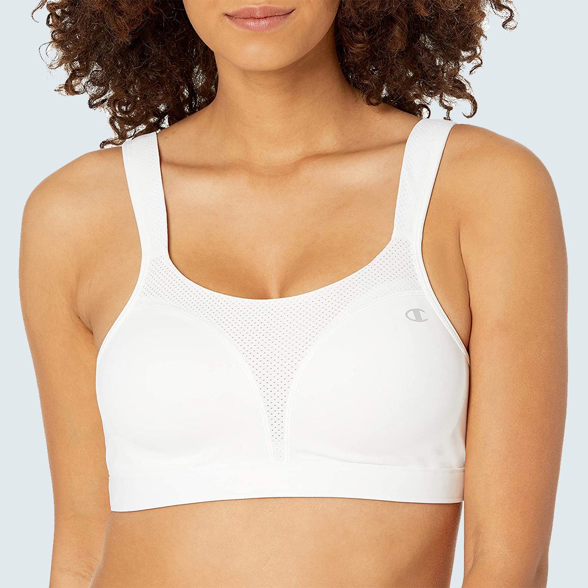 Champion Womens Spot Comfort Full Support Sports Bra