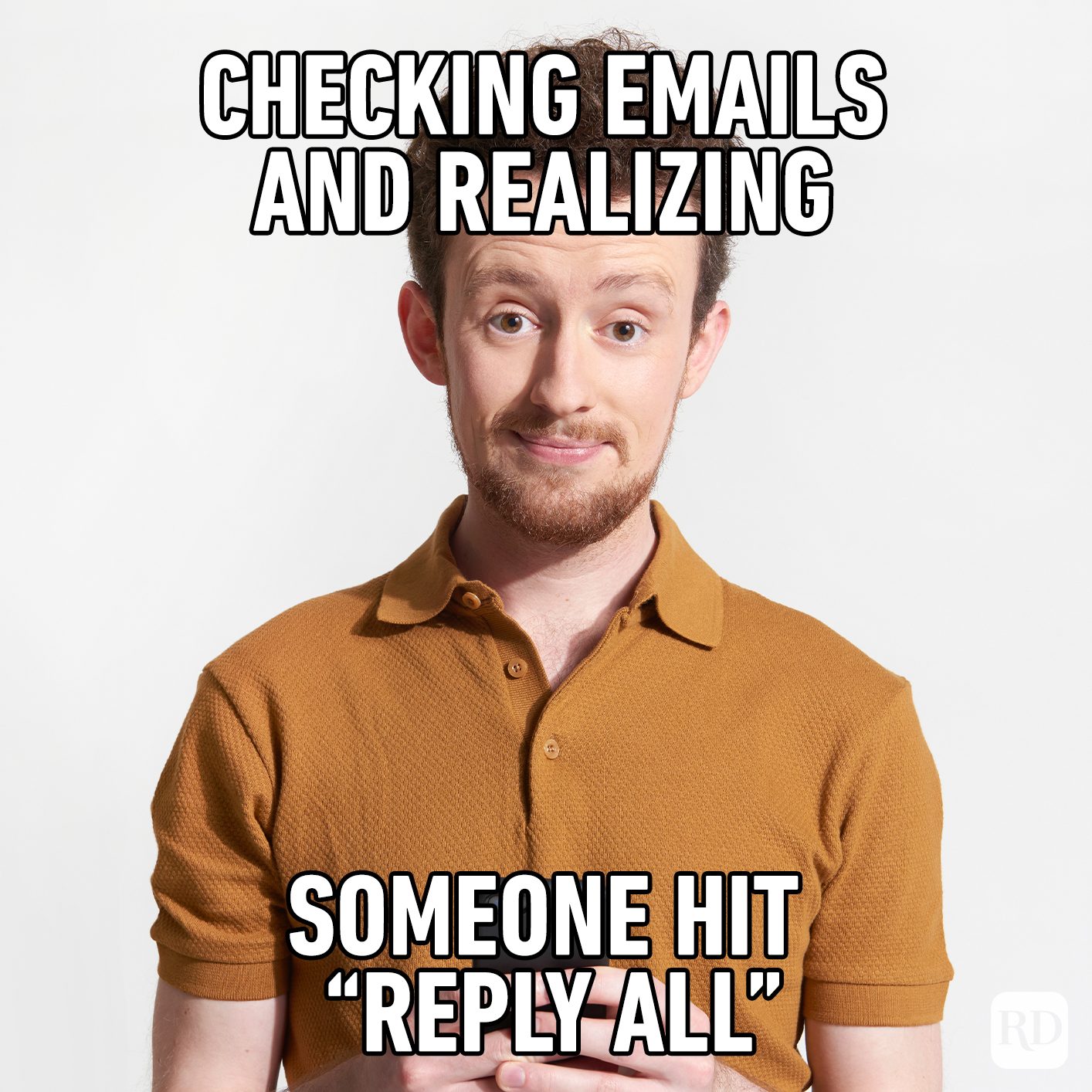 Checking Emails And Realizing Someone Hit Reply All