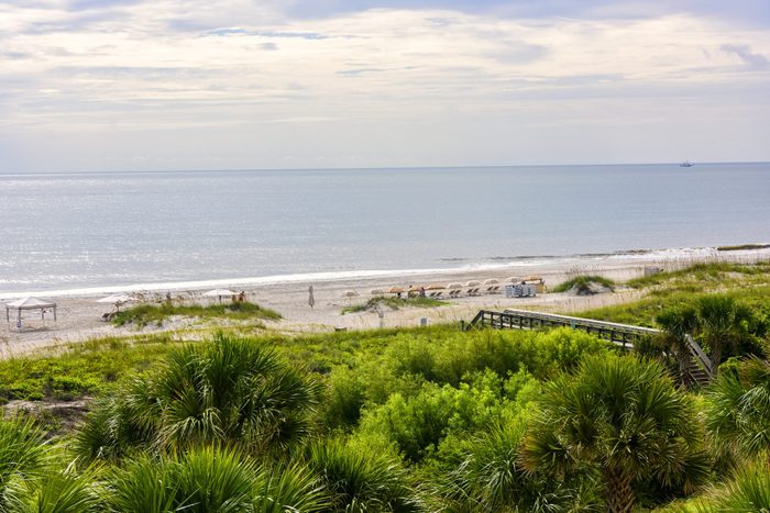 Beach on Amelia Island in Northern Florida