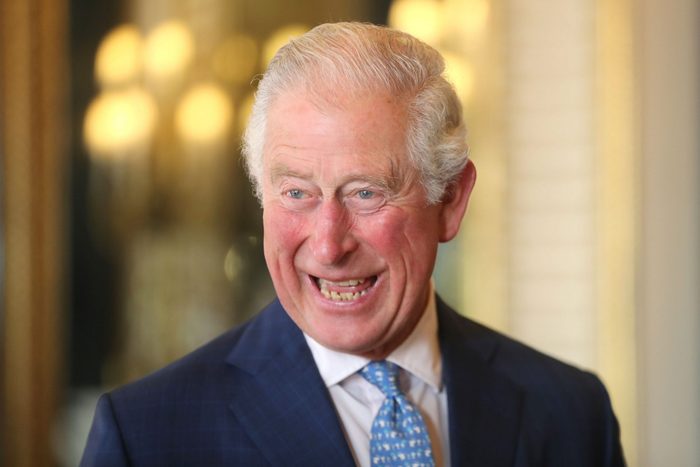 Prince Charles smiling