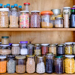 organized food pantry