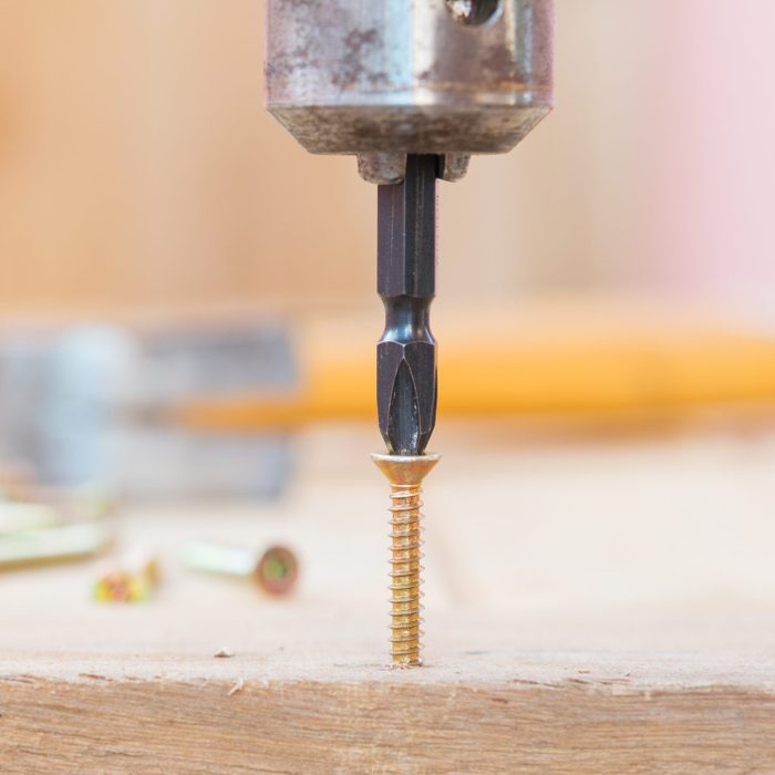 screw is tightened by electric drill