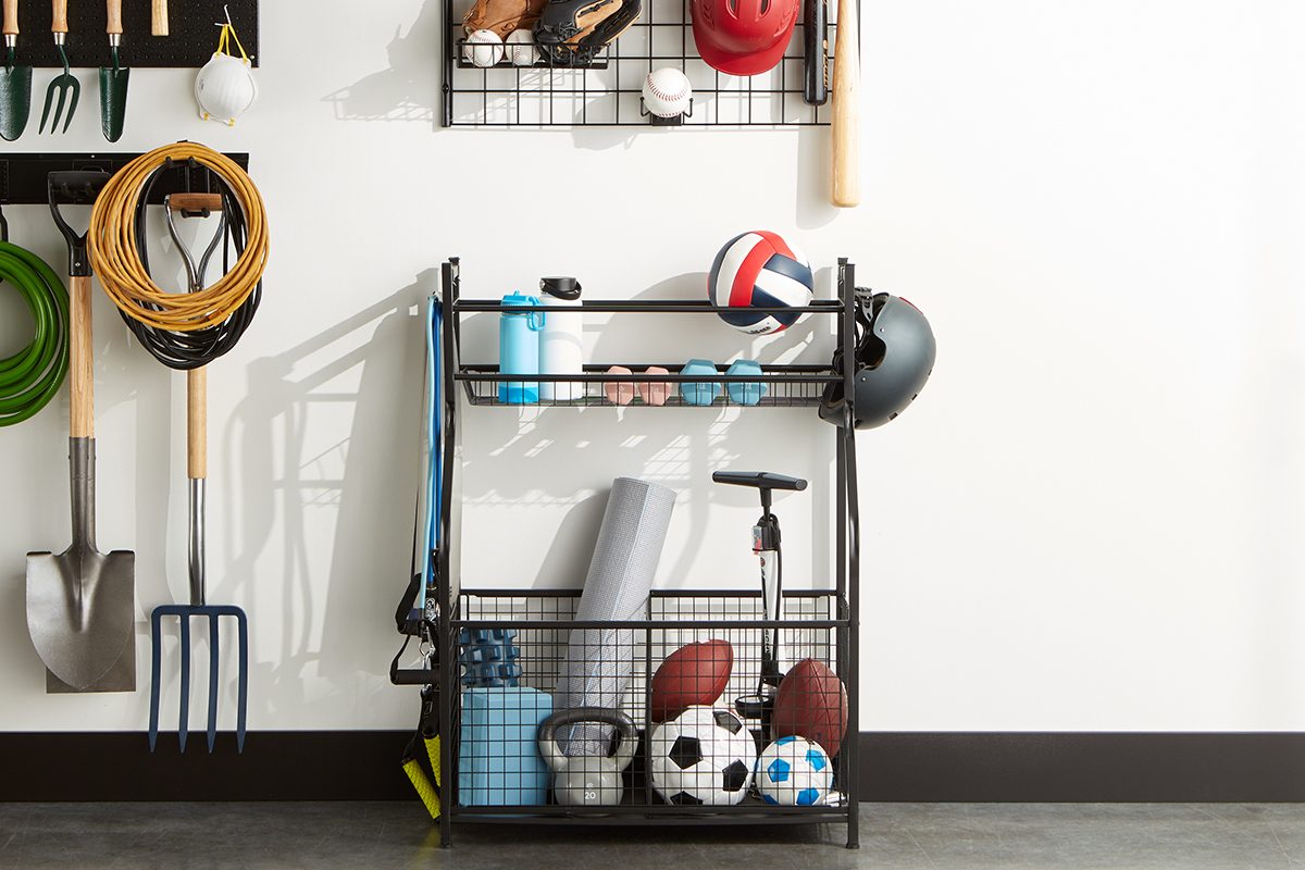 Garage Sports Rack