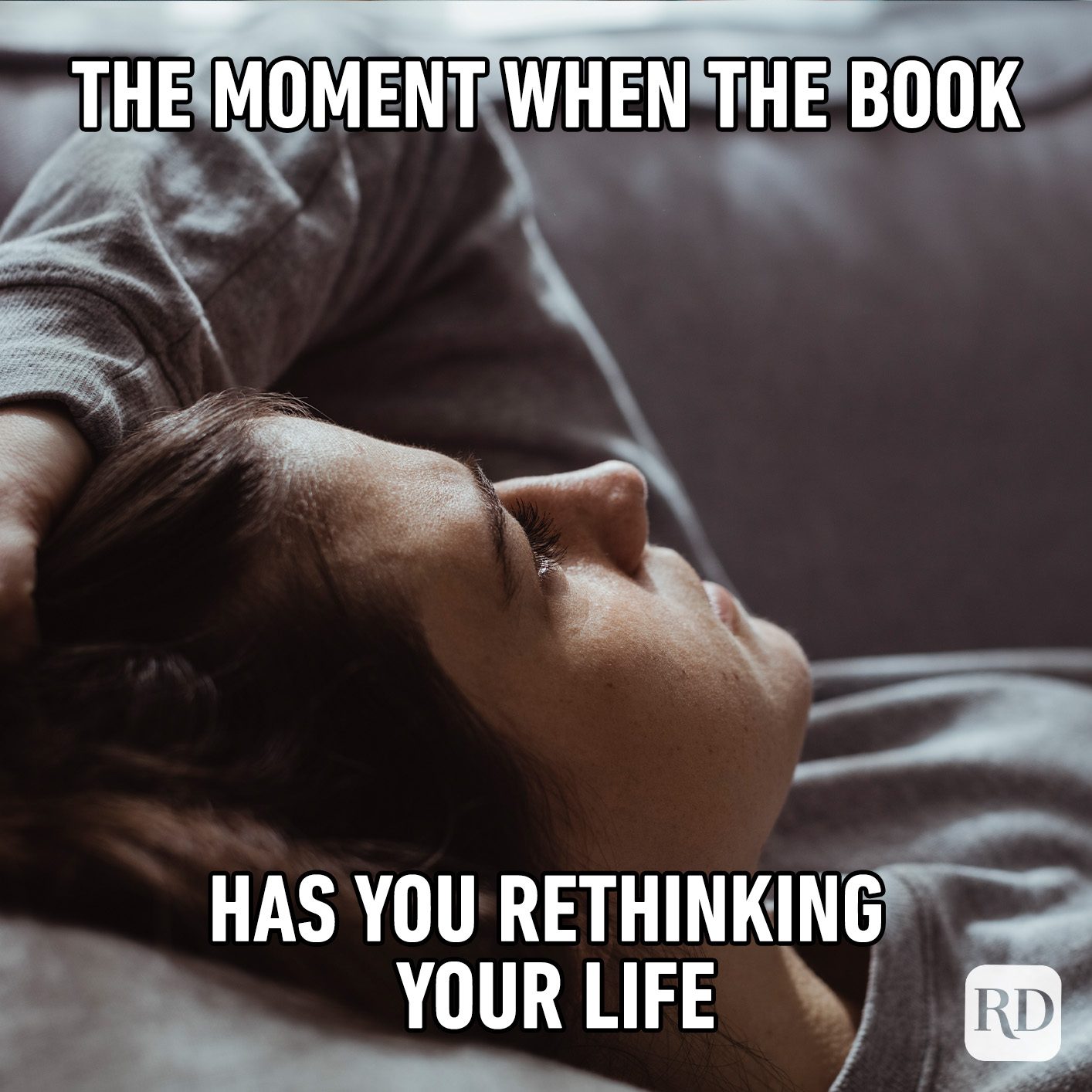 The Moment When The Book Has You Rethinking Your Life