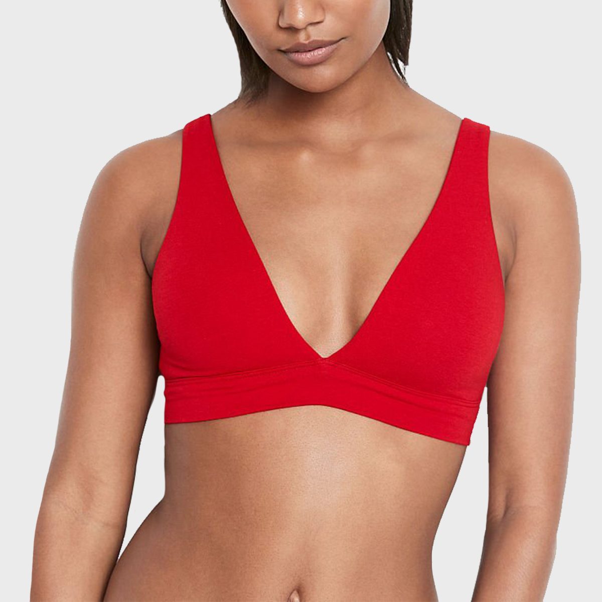 Victorias Secret Unlined Soft Wireless Lounge Bra