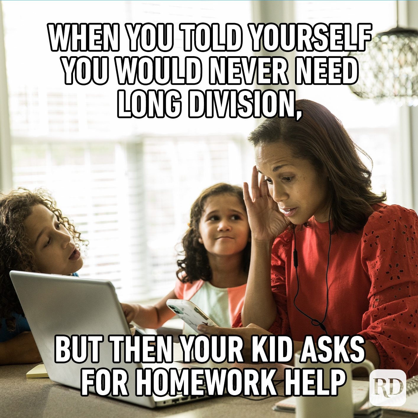 When You Told Yourself, You Would Never Need Long Division, But Then Your Kid Asks For Homework Help
