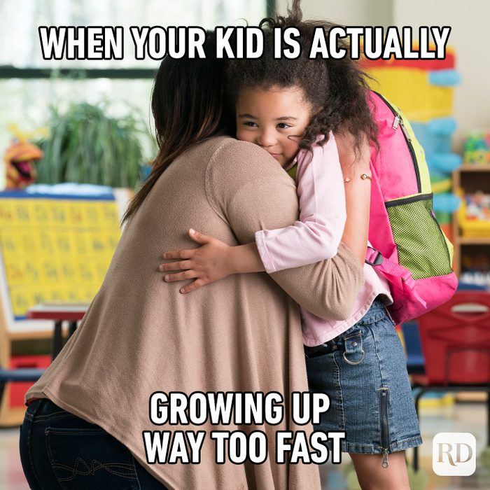 When Your Kid Is Actually Growing Up Way Too Fast