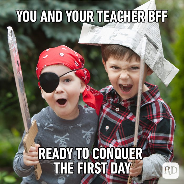 You And Your Teacher Bff Ready To Conquer The First Day