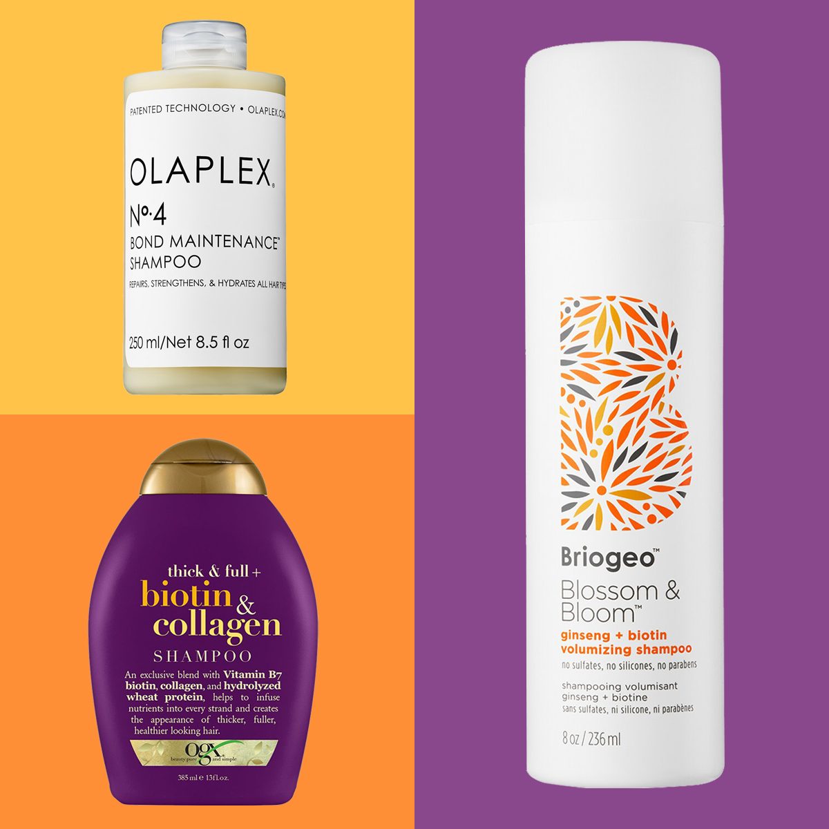 Hair Thickening Shampoos Colorblock Ft