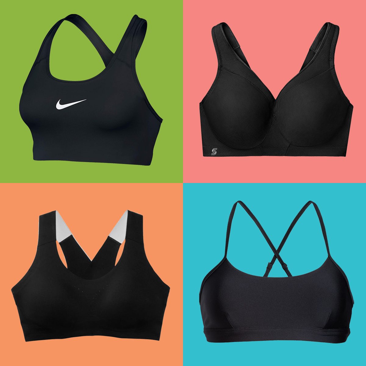 Sports Bra color block