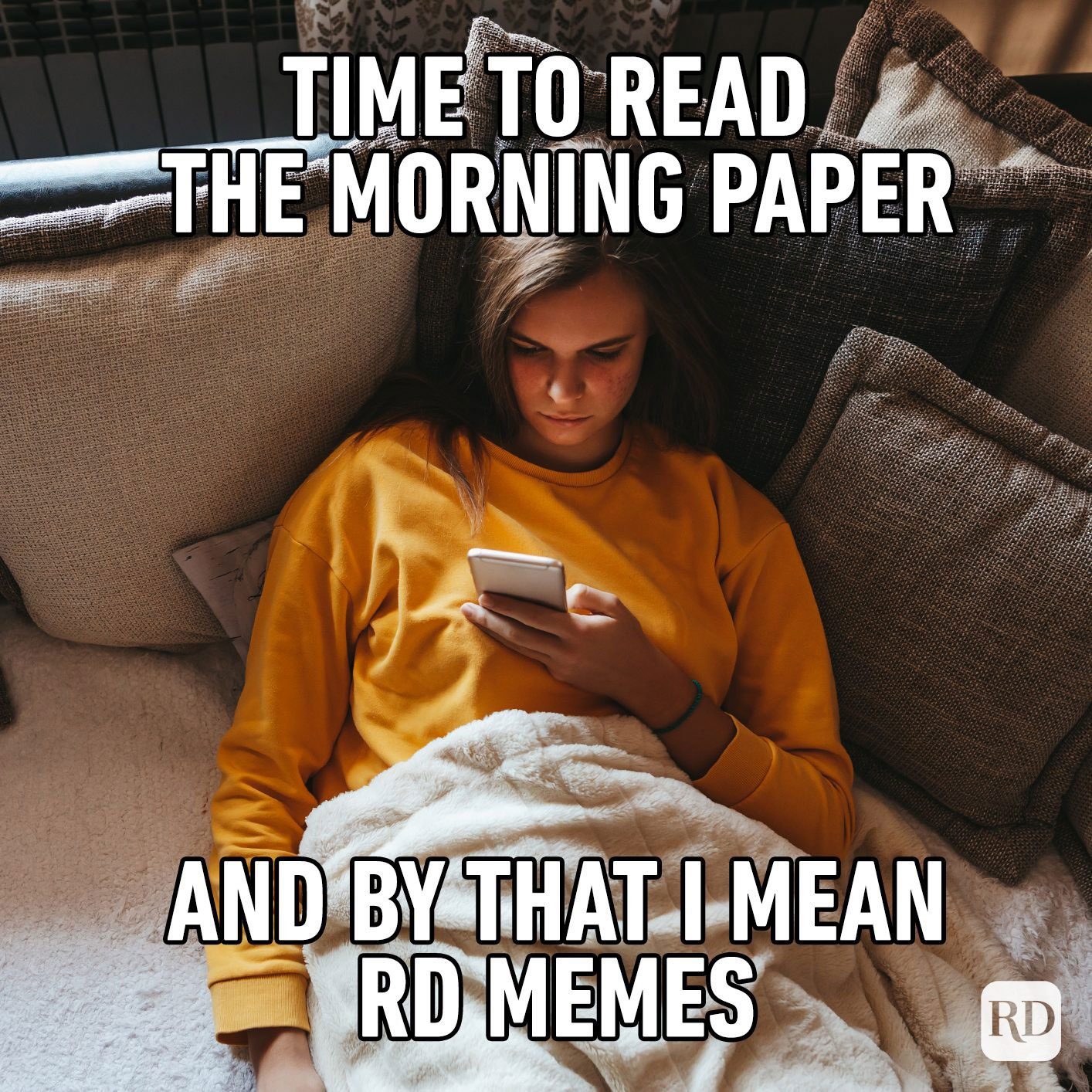 Time To Read The Morning Paper Meme