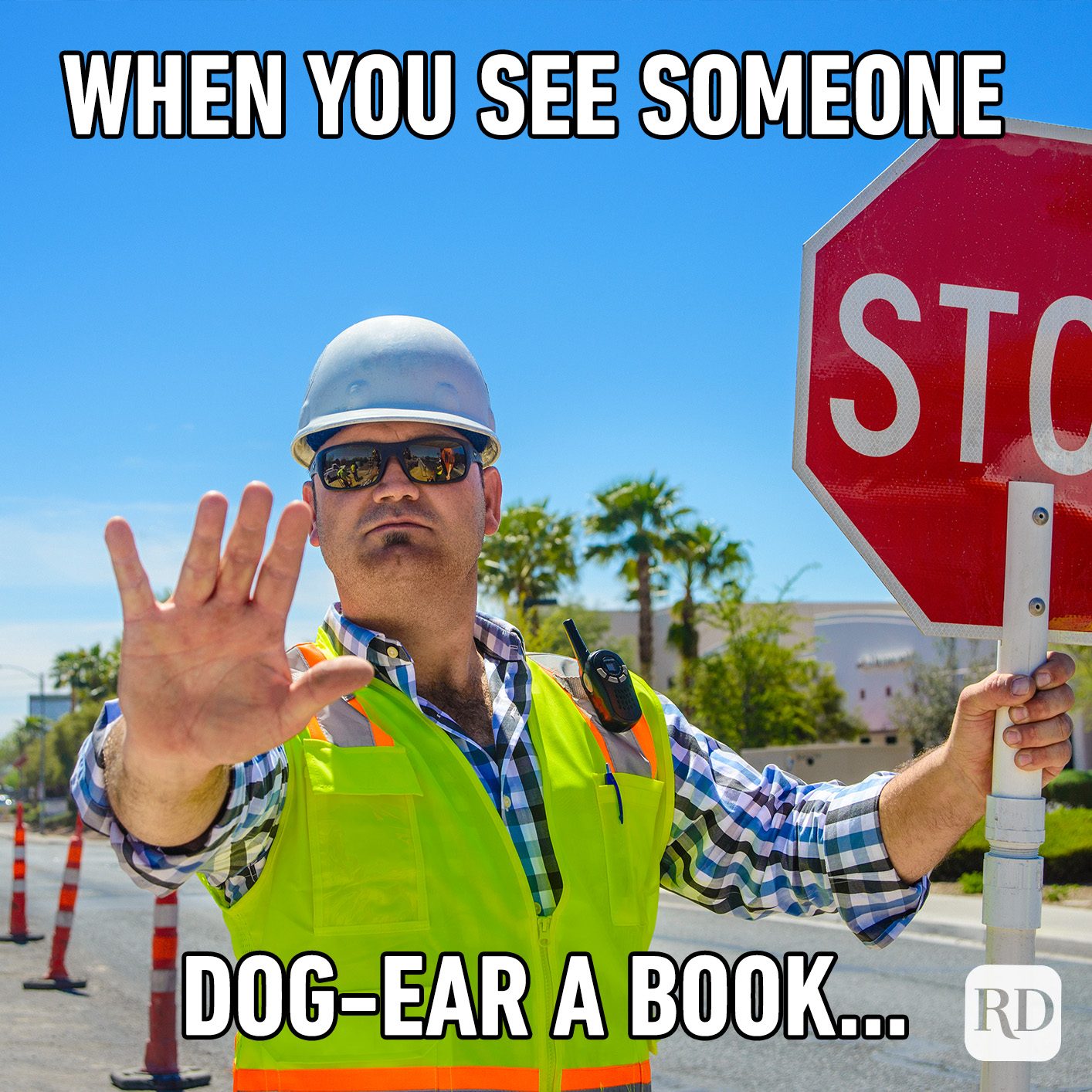 When You See Someone Dog Ear A Book...