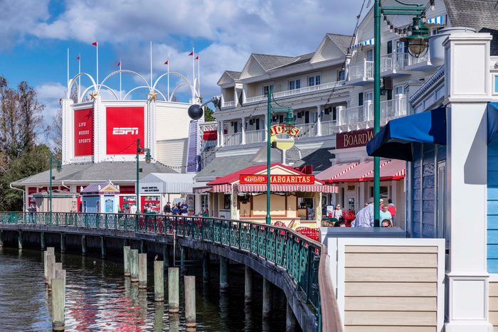 The Boardwalk at Disney World...