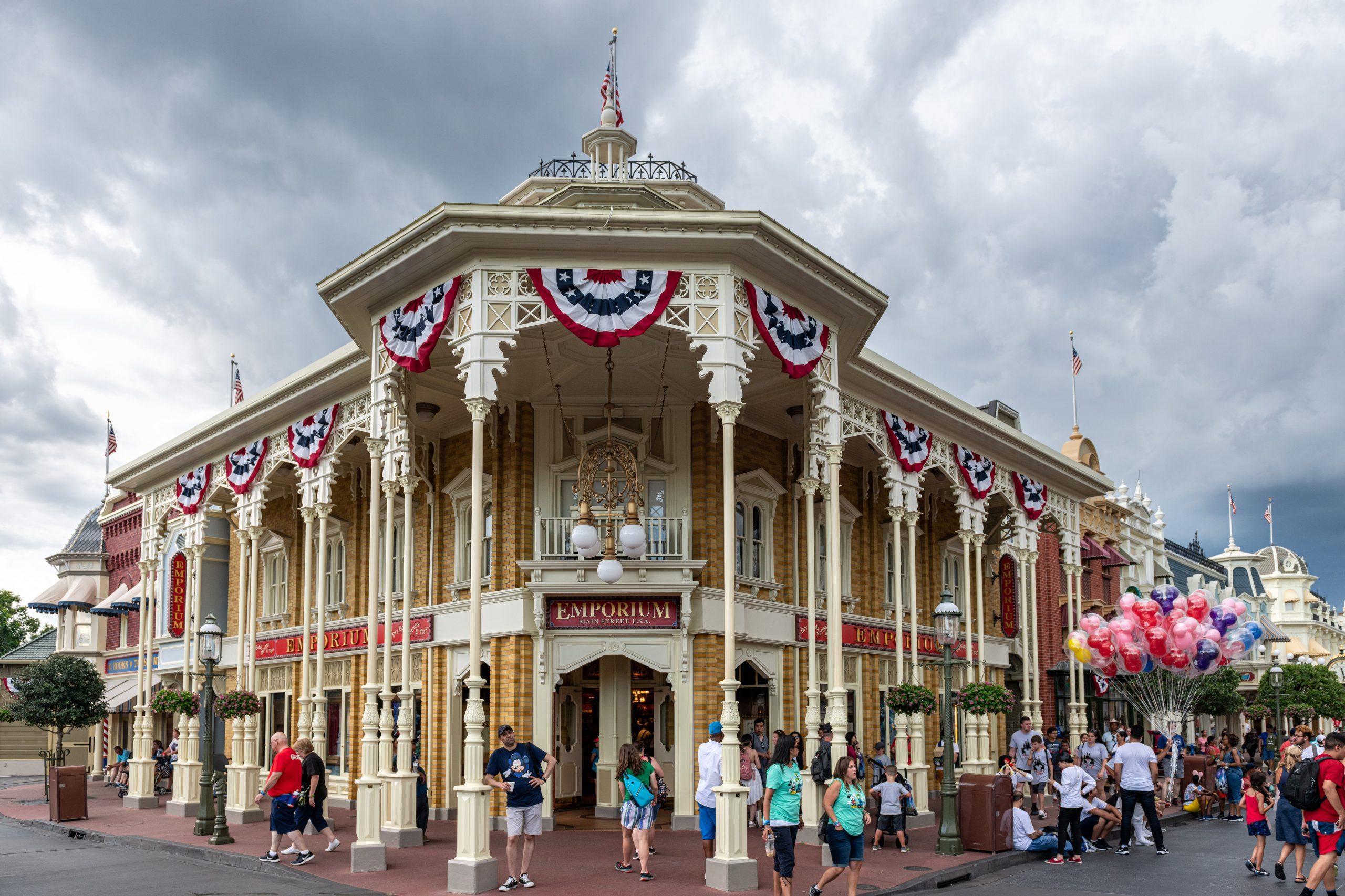 Facade and entrance of the Emporium Main Street inside of...