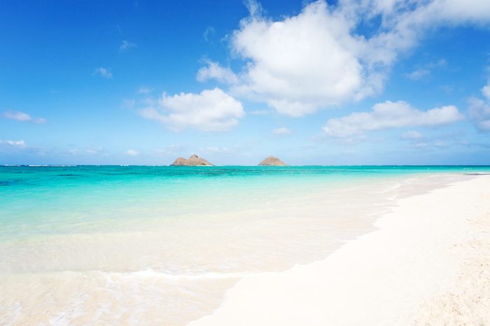 Lanikai beach oahu hawaii