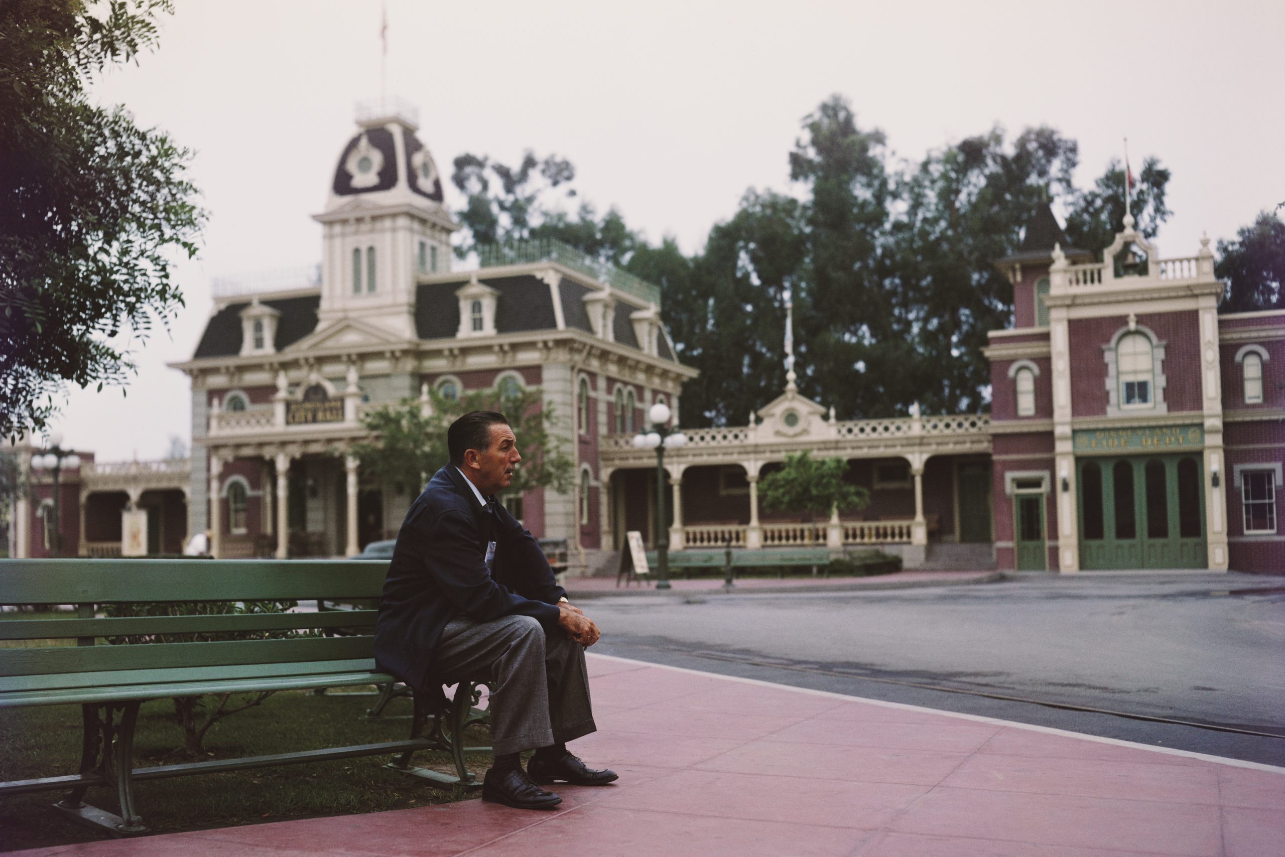 Portrait Of Walt Disney