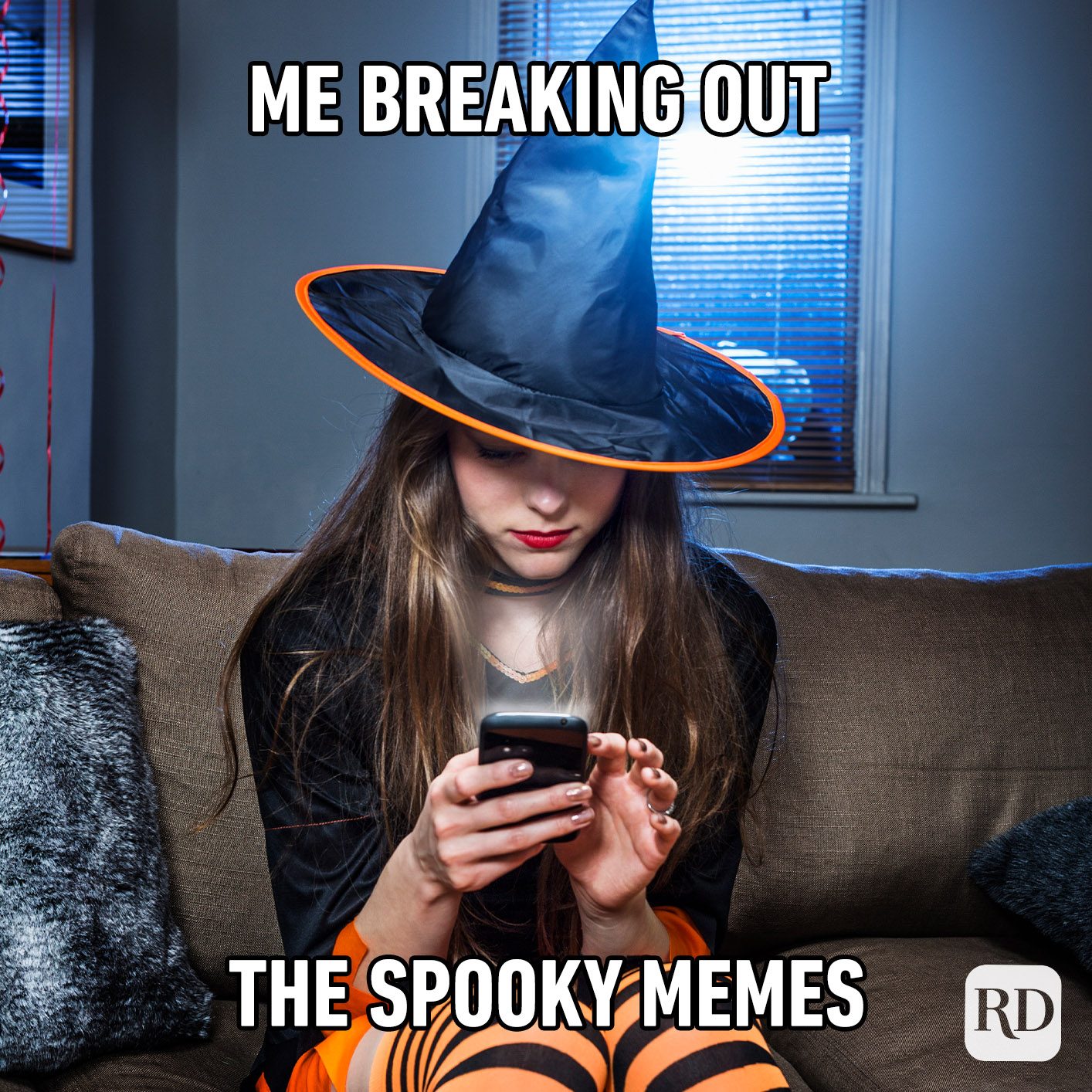 Me Breaking Out The Spooky Memes