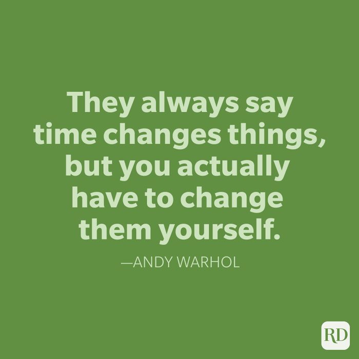 Andy Warhol Change Quotes