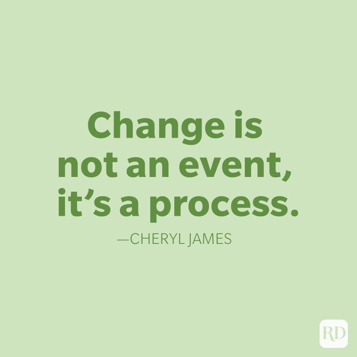 Cheryl James Change Quote