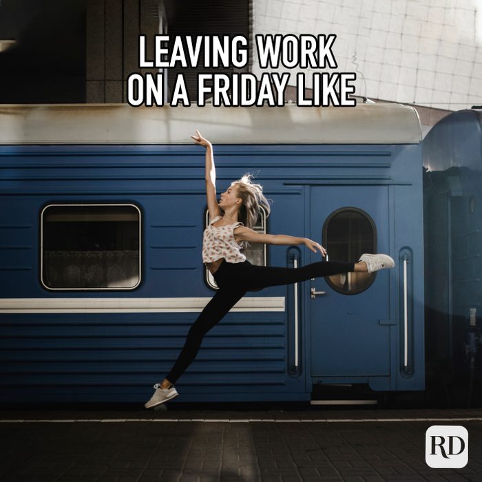 Leaving Work On A Friday Like