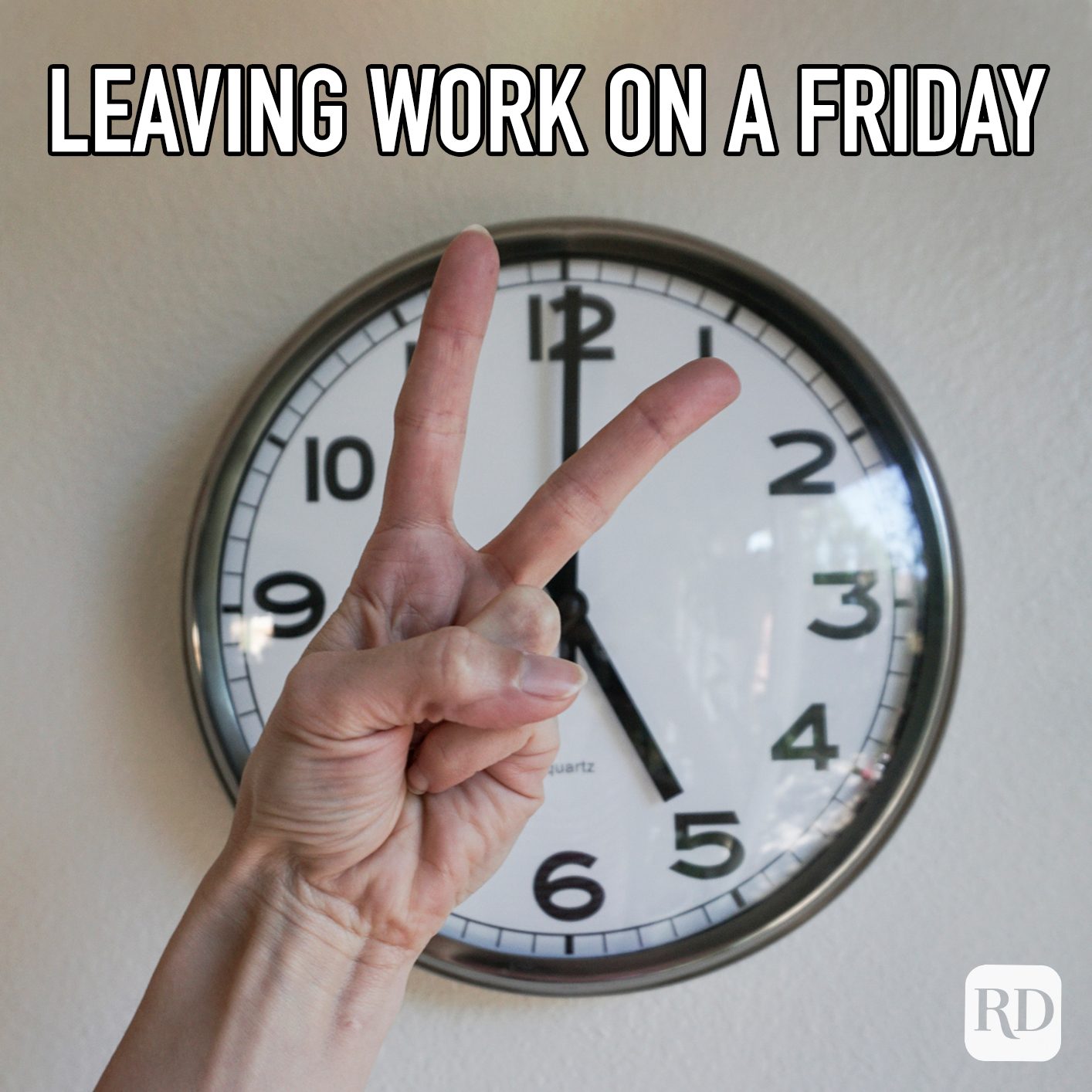 Leaving Work On A Friday