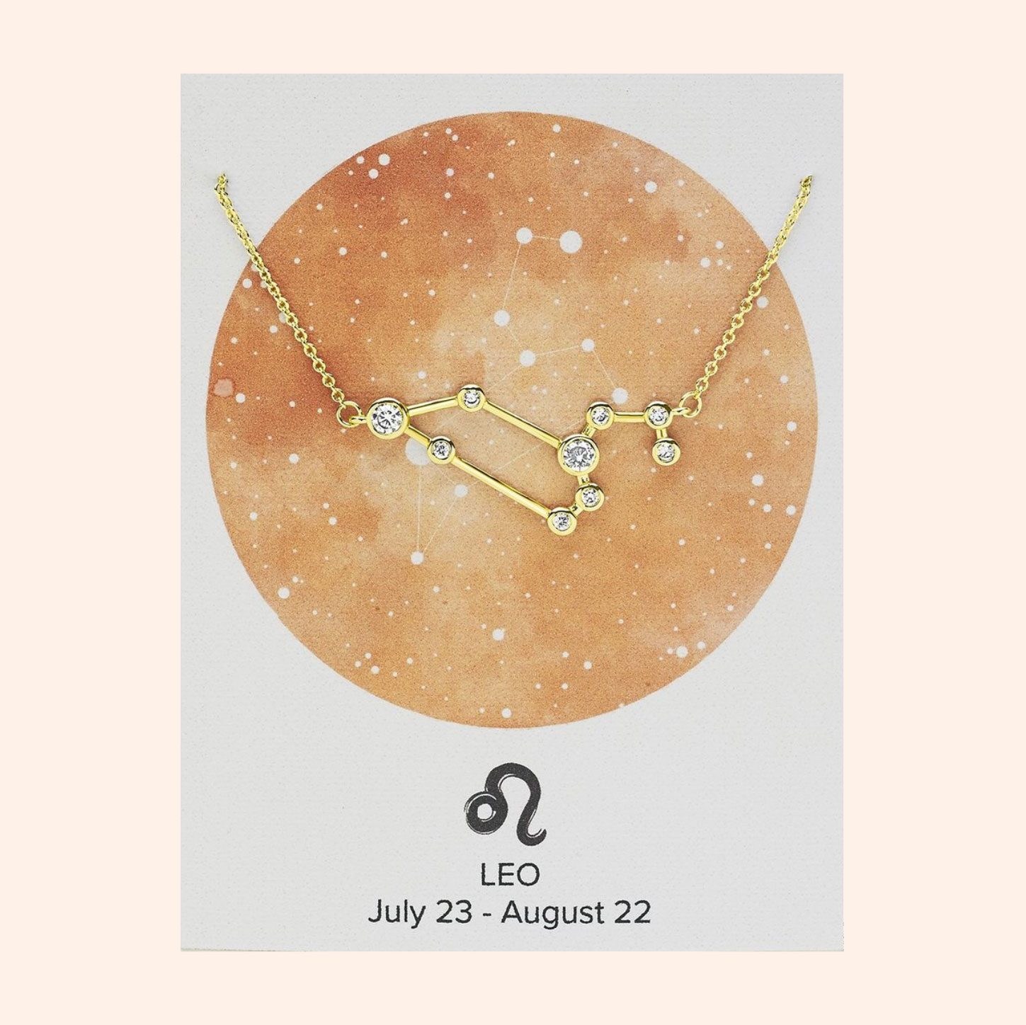 Leo Zodiac Necklace