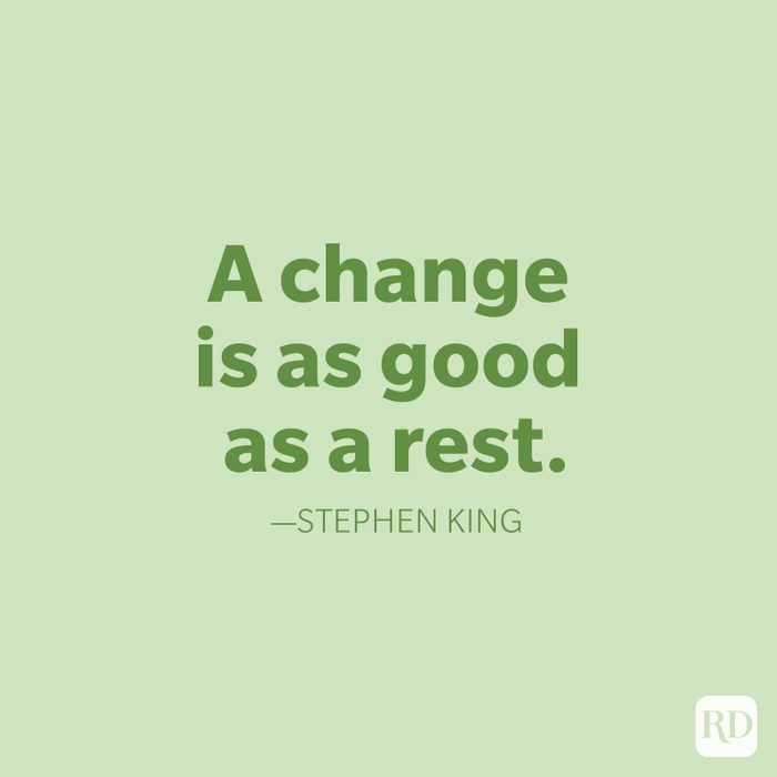 Stephen King Change Quote