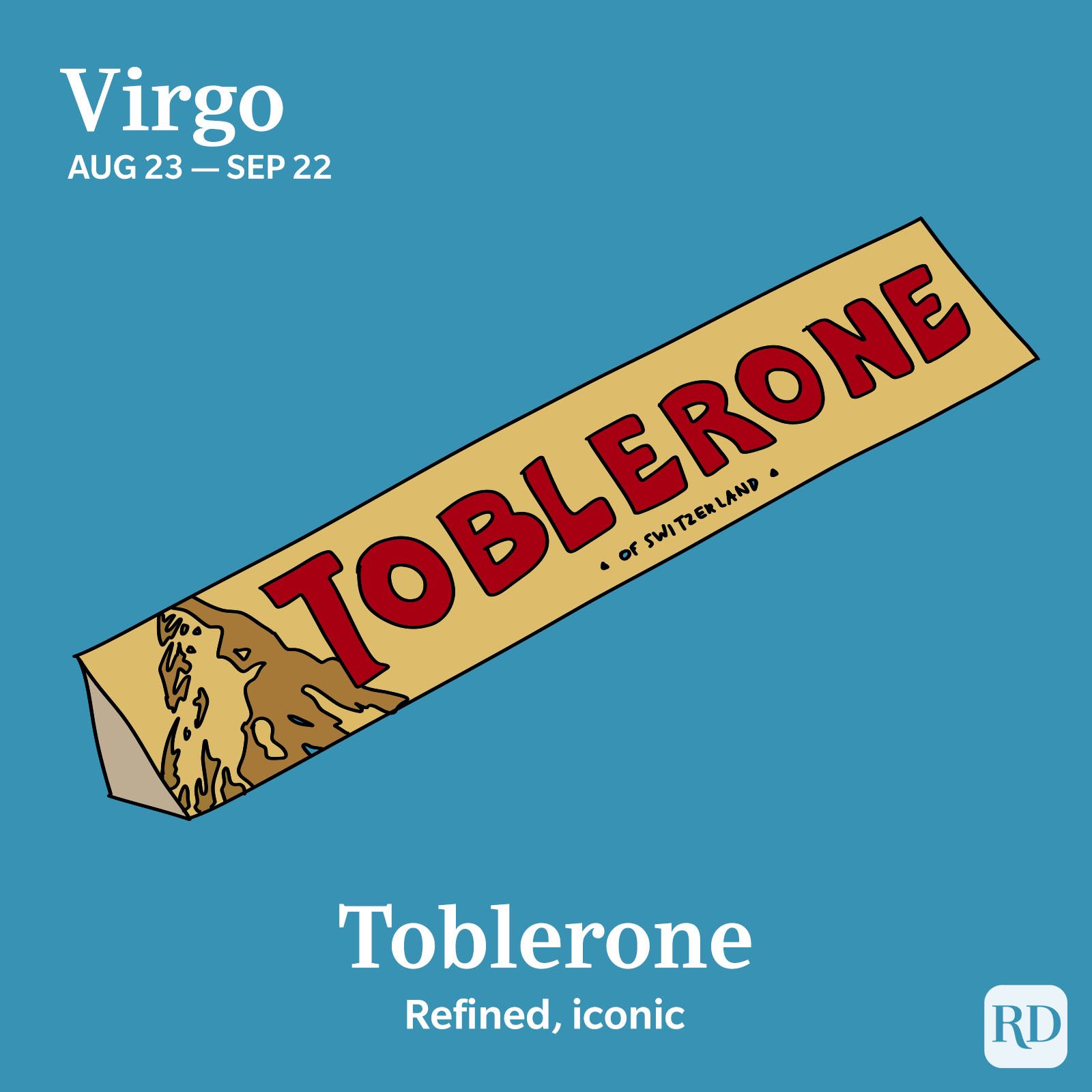 Zodiac Toblerone Virgo