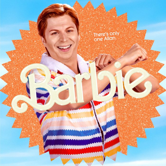 Allan barbie movie character poster