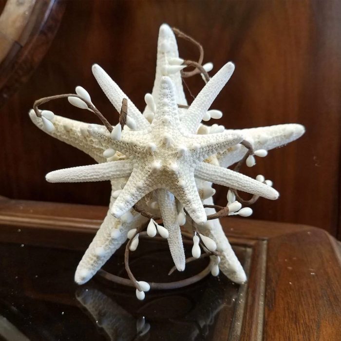Starfish Christmas Tree Topper Via Etsy