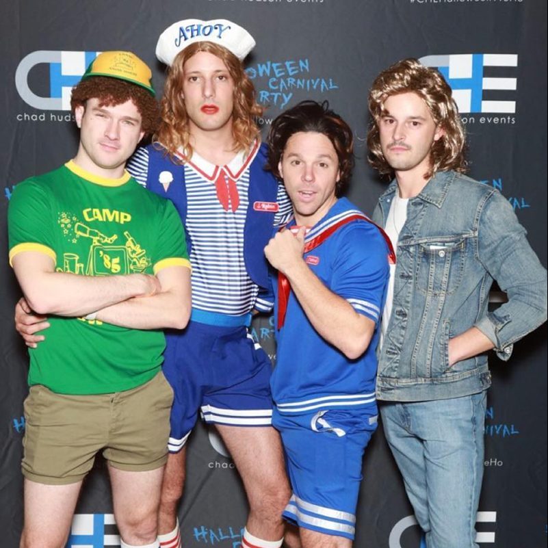 Stranger Things Halloween Costume Courtesy @tommymonks Via Instagram