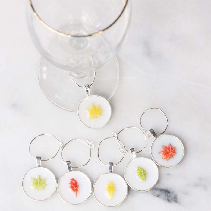 Thanksgiving Wine Charms