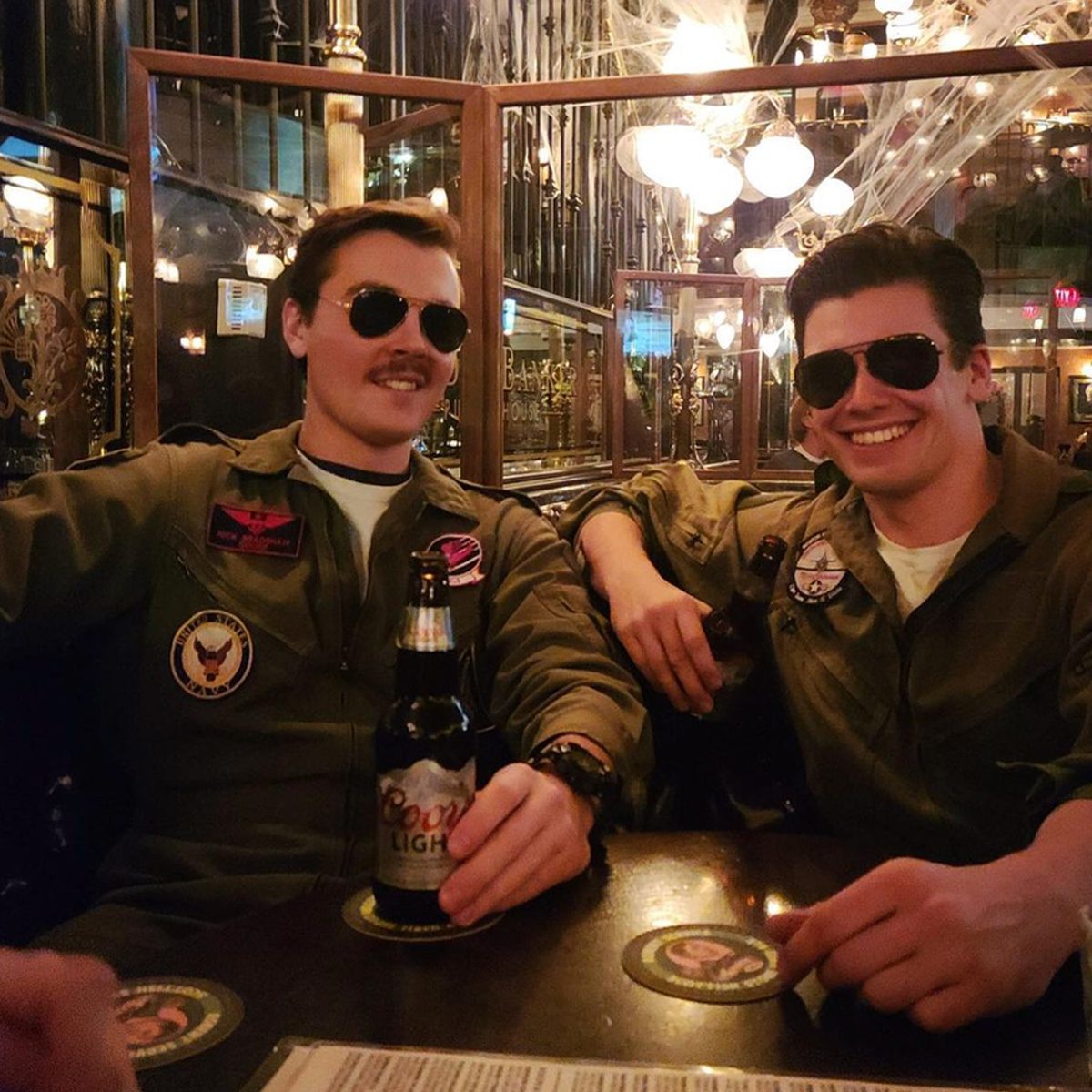 Top Gun Halloween Costume Courtesy @joshallen676 Via Instagram