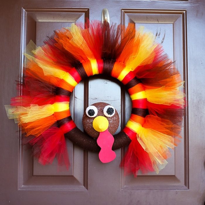 Turkey Tulle Wreath