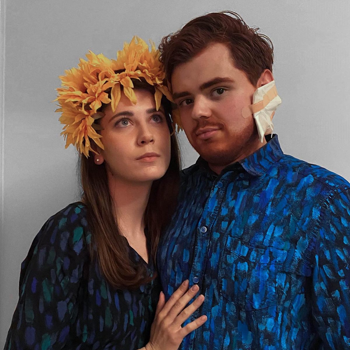 Vincent Van Gogh Halloween Costume Courtesy @blueberry.diaries Via Instagram