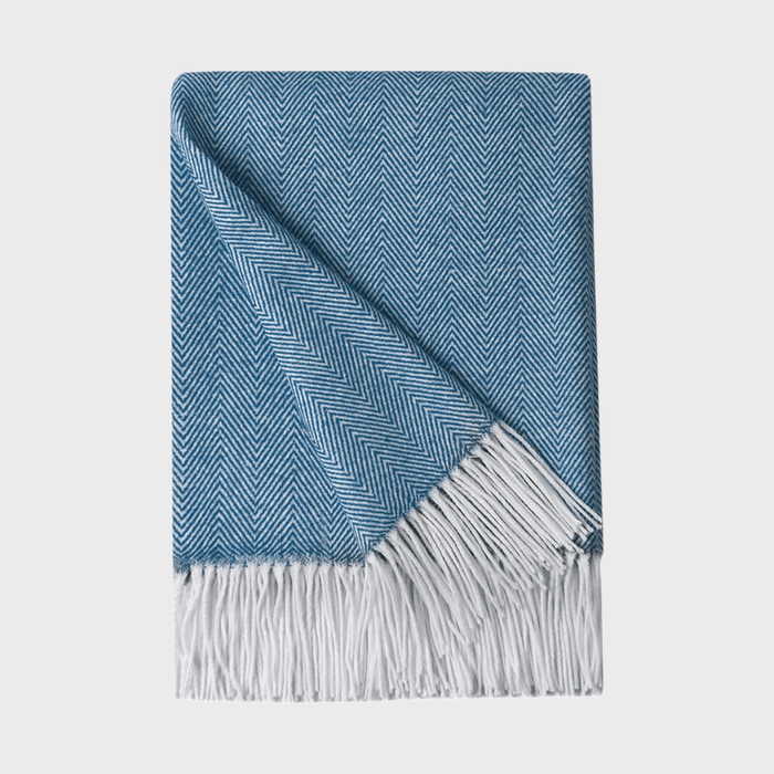 Bourina Decorative Herringbone Faux Cashmere