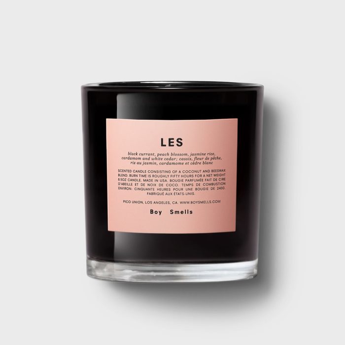 Boy Smells Candle