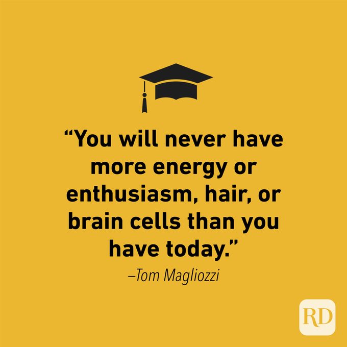 Graduation Quote by Tom Magliozzi