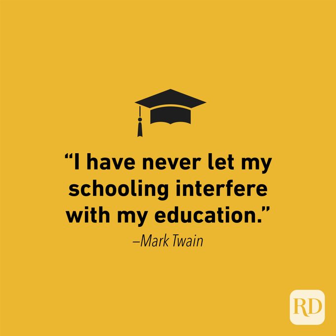 Graduation Quote by Mark Twain
