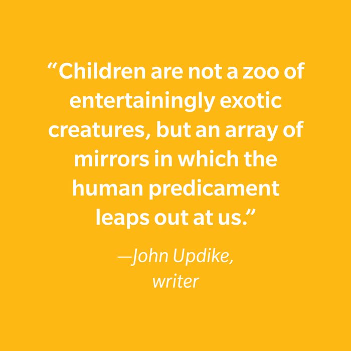 John Updike Inspiring Kids' Quotes