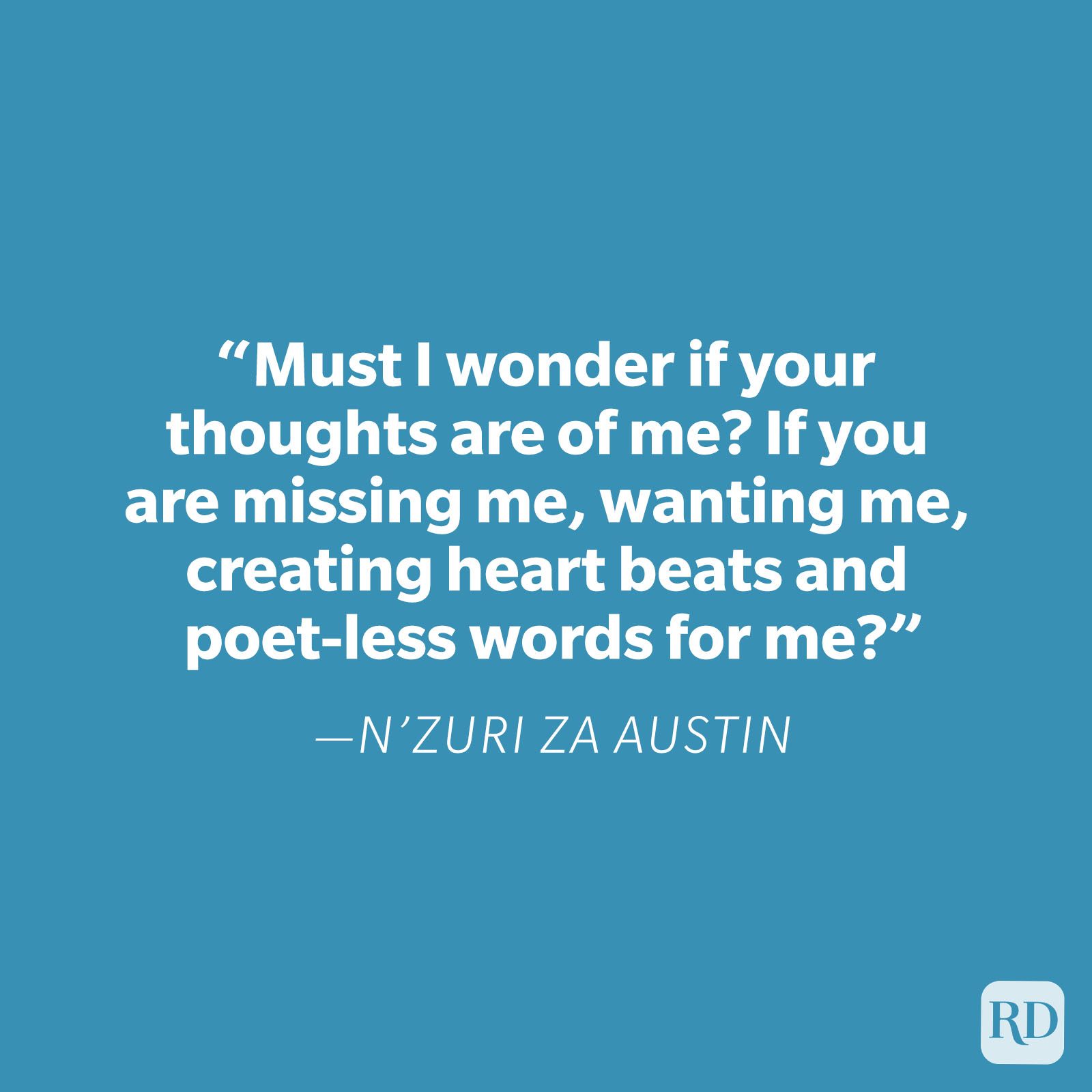 Nzuri Za Austin Miss You Quote