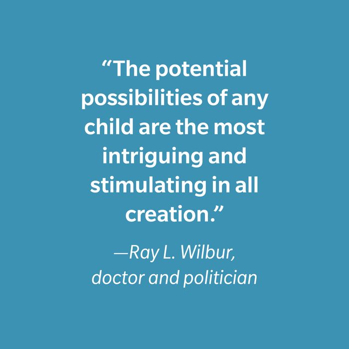Ray L. Wilbur Inspiring Kids' Quotes