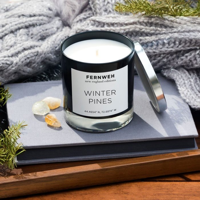 Winter Pines Candle: New England Edition from Fernweh Editions