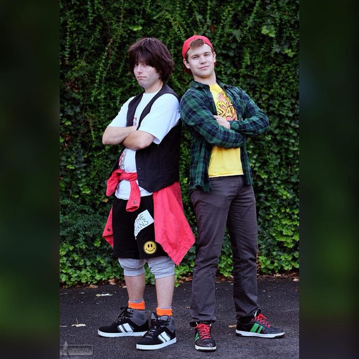 Bill And Ted's Excellent Adventure Halloween Costume Via Instagram