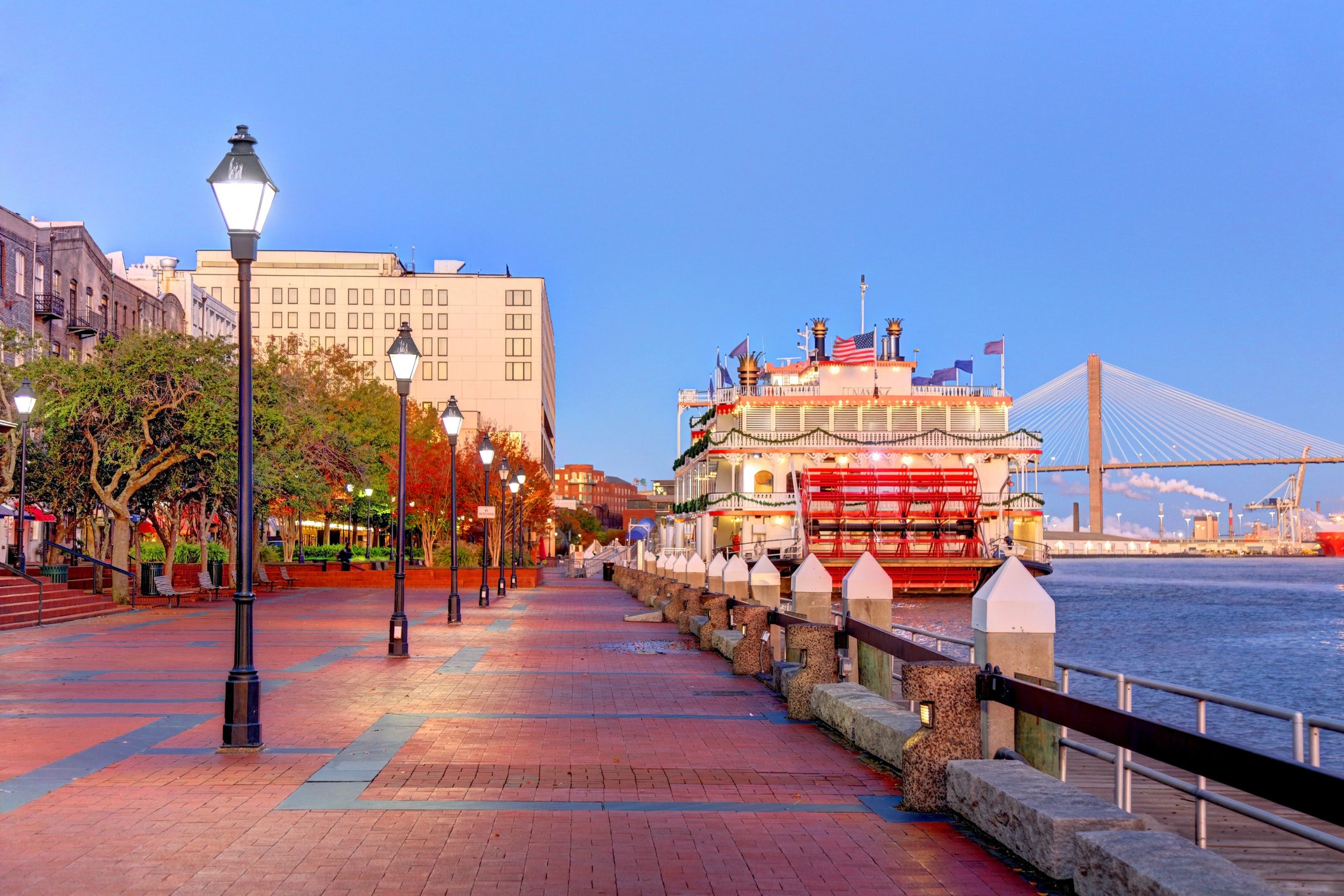 Savannah, Georgia Waterfront