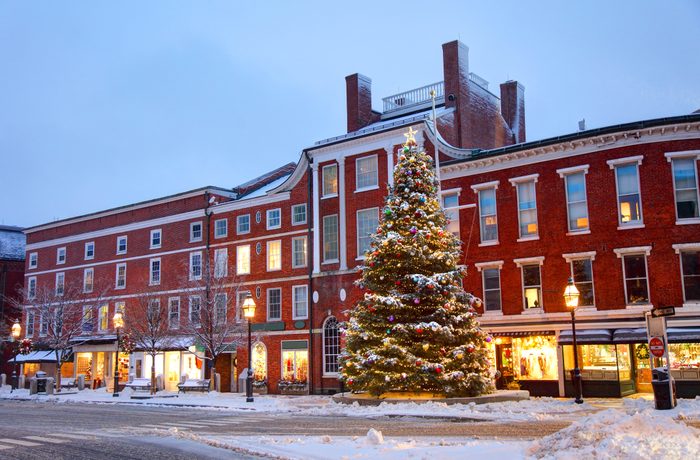 Christmas in Portsmouth, New Hampshire