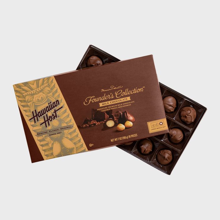 Hawaiian Host Founder's Collection Milk Chocolate Box